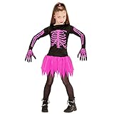 WIDMANN MILANO PARTY FASHION - Kinderkostüm Skeleton Ballerina, Skelett, Halloween