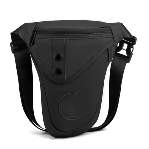 Motorrad Beintasche wasserdichte Beintasche for Herren, Nylon, Motorrad, multifunktionale Umhängetasche, Gürtel, Hüfttasche, Motorrad-Rucksack, Geldbörsen Motorrad Tasche Bein(B 3)