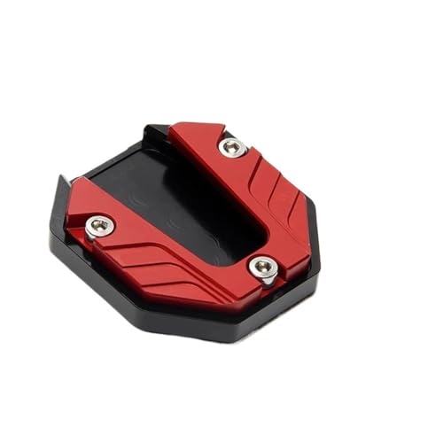 AXCAR Motorrad Bike Kickstand Extender Seite Stehen Verlängerung Pad Unterstützung Platte Motorrad Zubehör Ständer Stützpolster