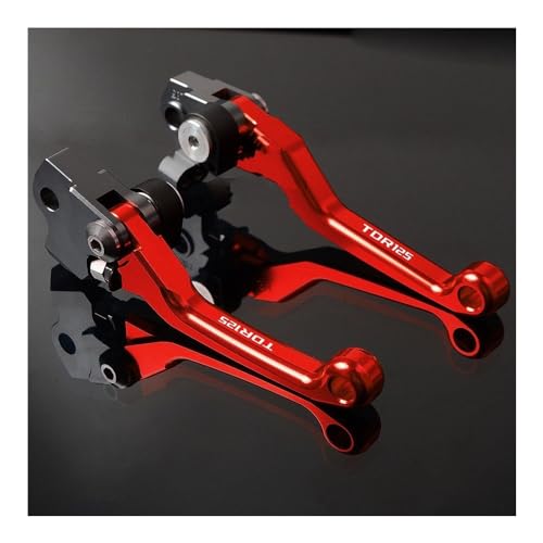 AXCAR Für Y&amaha TDR125 TDR 125 1991-2002 Motorrad Dirt Pit Bike Motocross Pivot Bremse Kupplungshebel Kupplung Bremshebel