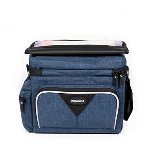 Haberland Fahrradtasche Lenkertasche 8L blau Inklusive Klickfix-Adapter, (LKF322 46)