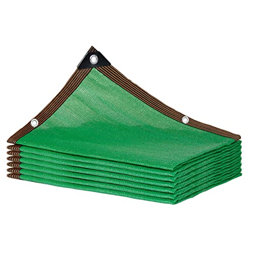 Grünes Gartennetz, Beschattungsnetz für Zimmerpflanzen, Sonnenschutznetz für Pergola, Schattennetz für Gewächshäuser, Sonnenschutz, 85% UV-beständig, für Garten, Blumen, Pflanzen, Terrasse,