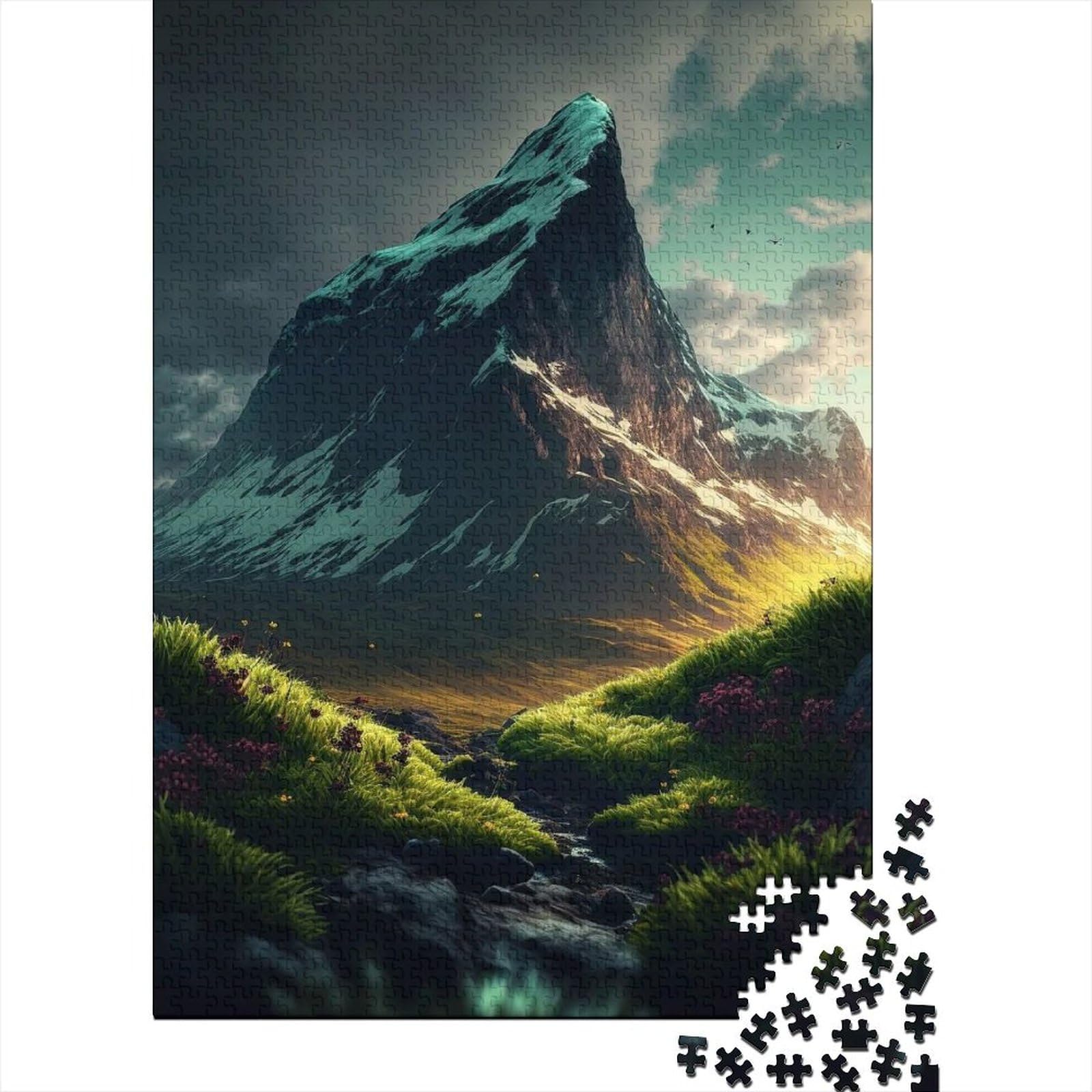 The Great Peak Puzzles Puzzles für Erwachsene und Jugendliche, 1000 Teile, Puzzles für Erwachsene und Jugendliche, anspruchsvolle Puzzles für Erwachsene, 75 x 50 cm