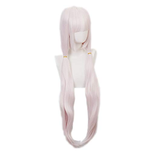 LINLINCD Cosplay wig Nekopara Chocolat Vanilla Frauen Lange Pferdeschwänze Perücke Cosplay Kostüm Hitzebeständige Kunsthaar Karneval Party Perücken 2