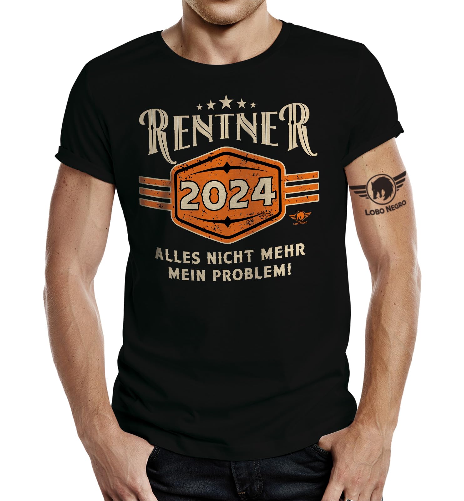 T-Shirt als Geschenk für Männer zur Rente oder Ruhestand - Nicht mehr Mein Problem in 2024