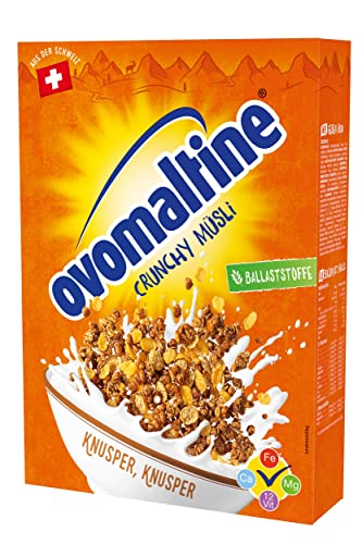 Ovomaltine Crunchy Müsli , 6er Pack (6 x 450 g)