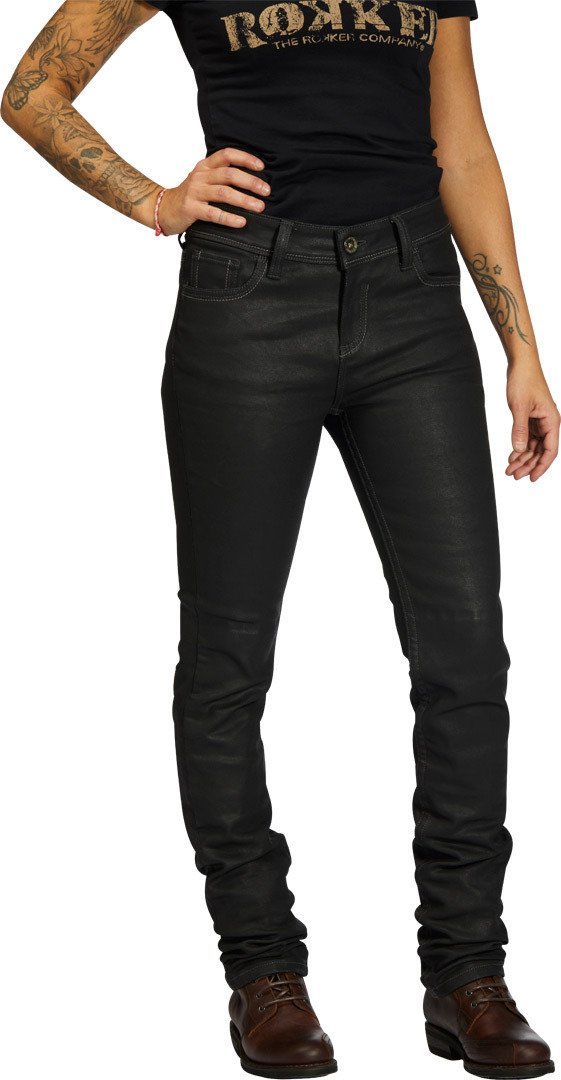 Rokker Rokkertech Damenjeans (Black,27)