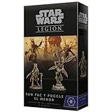 Atomic Mass Games | Star Wars Legion: Sun Fac & Poggle der Minderjährige | Erweiterung für das Miniaturspiel | Ab 14 Jahren | für 2 Spieler | 1-2 Stunden pro Spiel | Deutsch