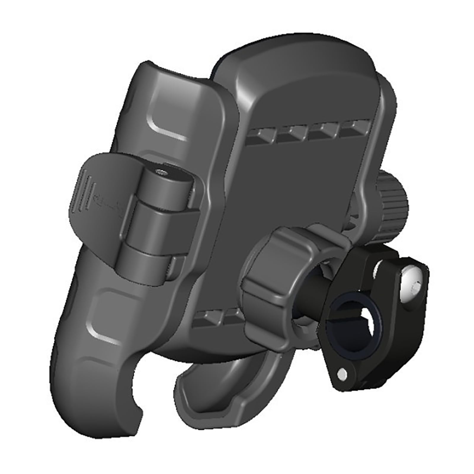 LIbgiubhy Fahrrad-Handyhalterung für Motorrad, Lenker, Handyklemme, Roller-Handyclip für Smartphones mit 5,4 Zoll bis 18,3 cm (5,4 Zoll) bis 18,3