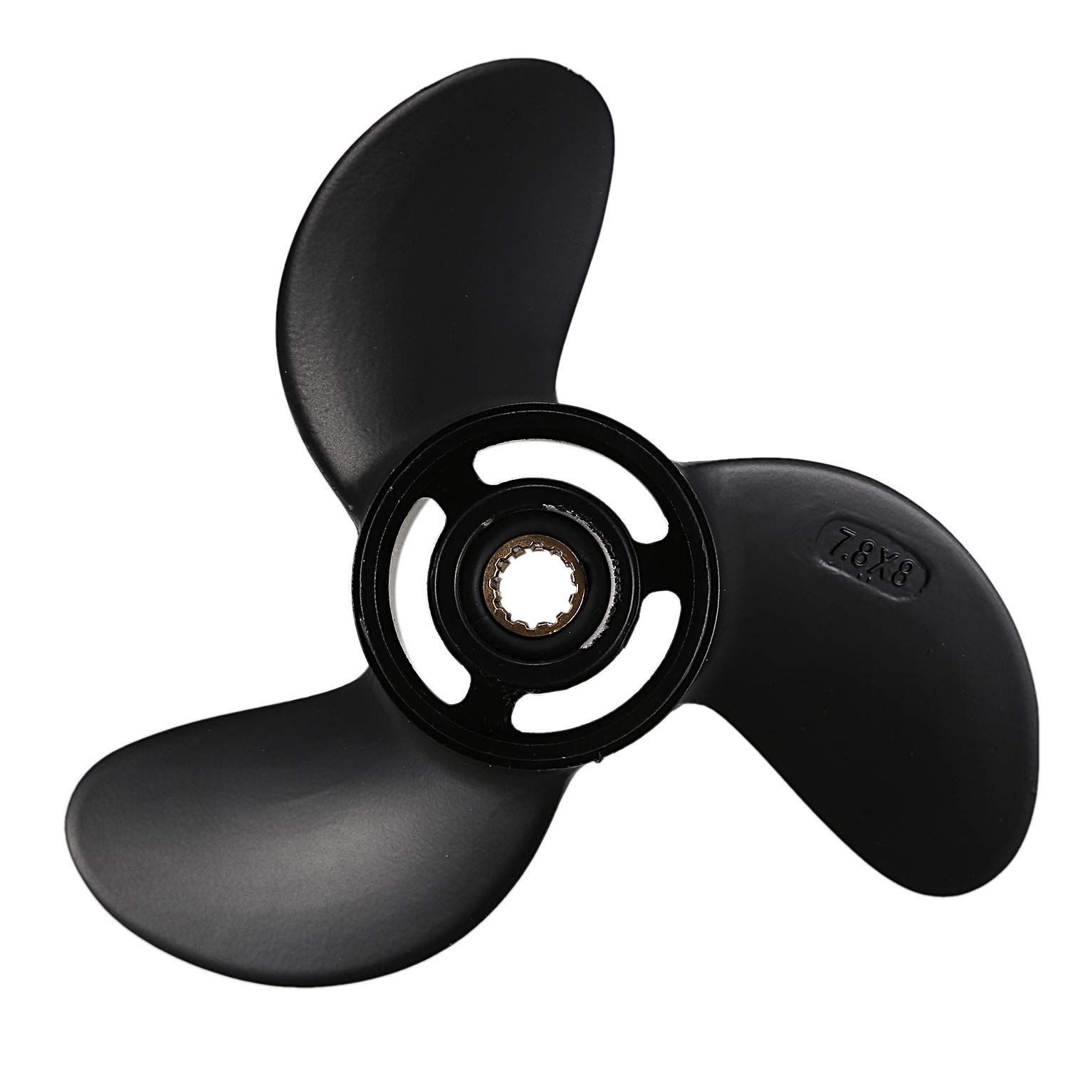 Kiudduy Aluminium AußEnborder Propeller 7.8X8 für Mercury 4-6Hp 3R1W64516-0