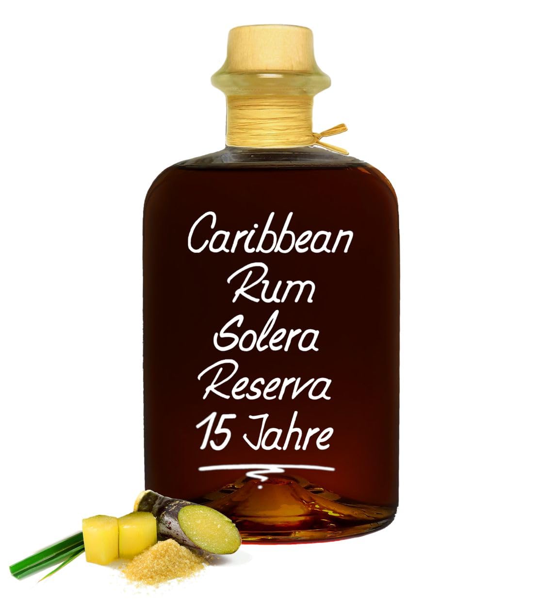 Rum 15 Jahre 1L Caribbean Ron Solera Reserva sehr weich 40% Vol. 1 Liter Flasche