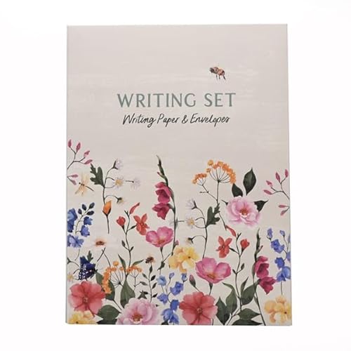 Widdop The Cottage Garden Brief-Set – Umschläge inklusive – Wildblumen-Design – schöne Geschenkidee