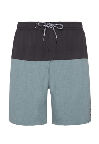 Protest - Prtboydin Beachshort - Badehose Gr XL grau/schwarz