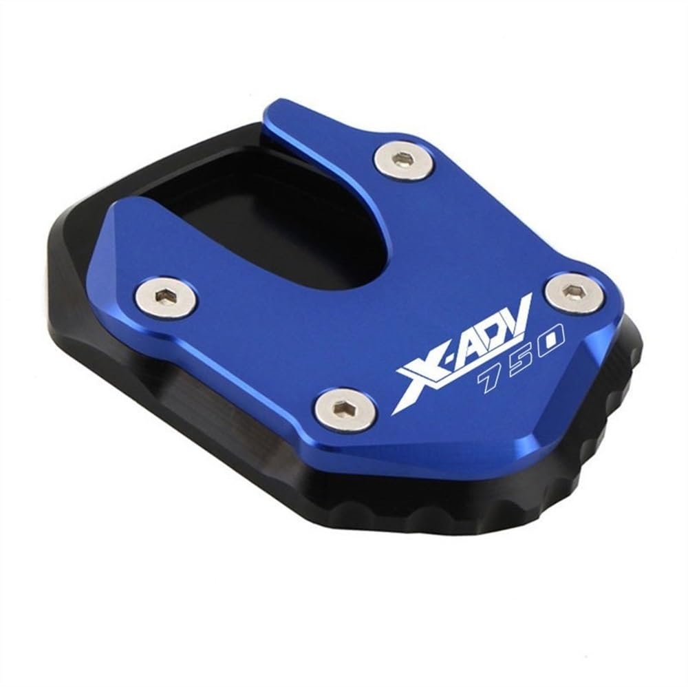 BOEYDSE88 Motorrad-Seitenständerpolster Motorrad CNC Kickstand Seite Stehen Verlängerung Pad Enlarger Unterstützung Platte Für H&ONDA X-ADV 750 Xadv750 2021 2022 2023(53)