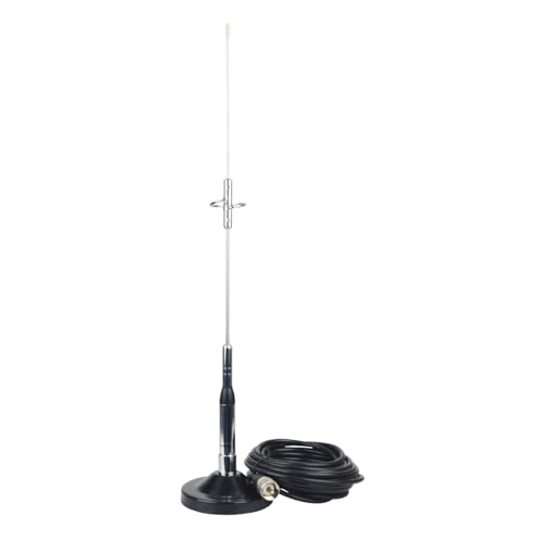 Zkydhbd Verbindungsstück Doppelband UHF 144/430MHz 150W 2.15/3.0dBi Walkies SL16/UHF-J/M Typ