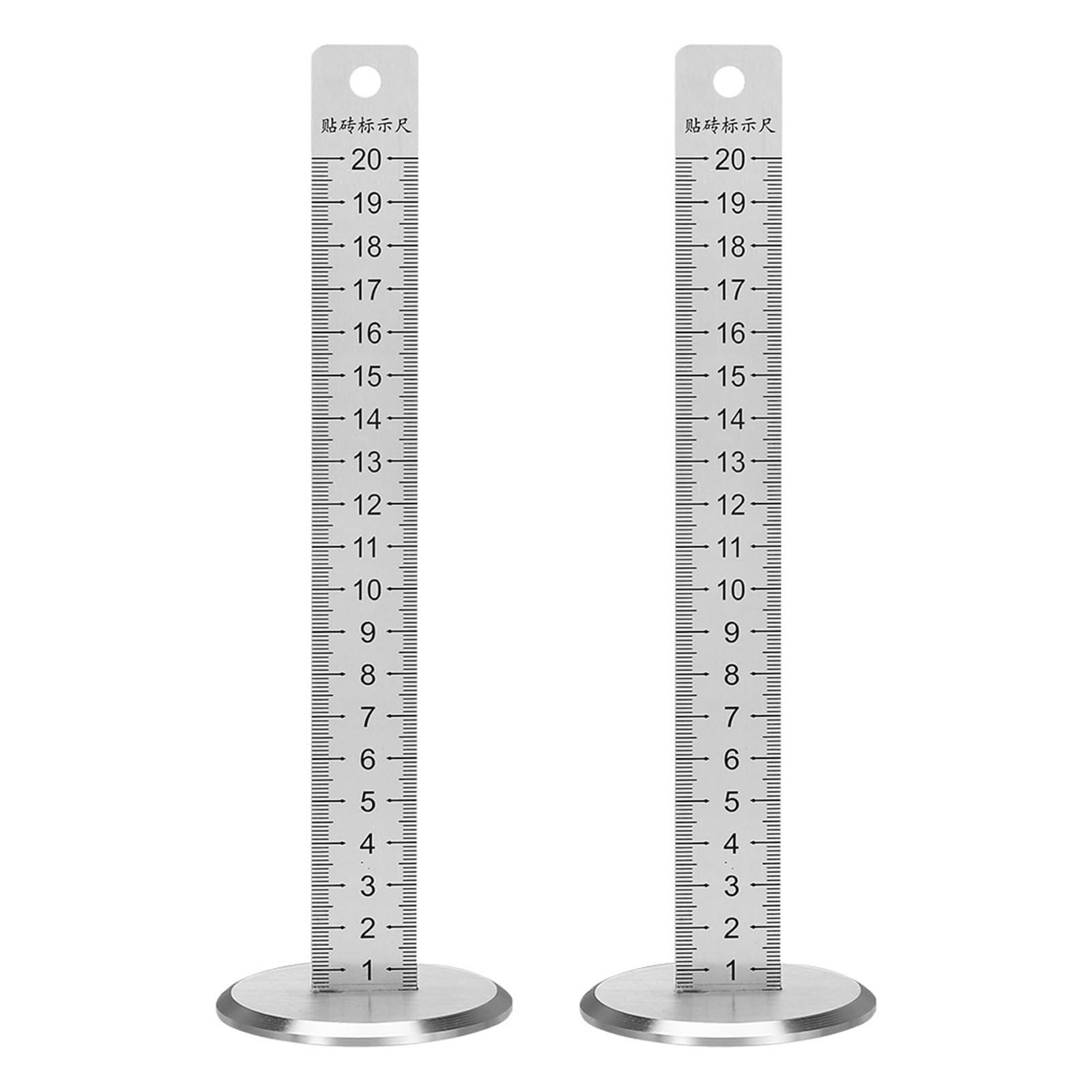 Horizontales Positionierungslineal für Keramikfliesen, Bodenfliesen-Werkzeug, Metall, Artefakt, Nivellierung, Positionierungslineal