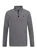 Protest Herren Perfectym Fleece, Dark Grey Melee, S