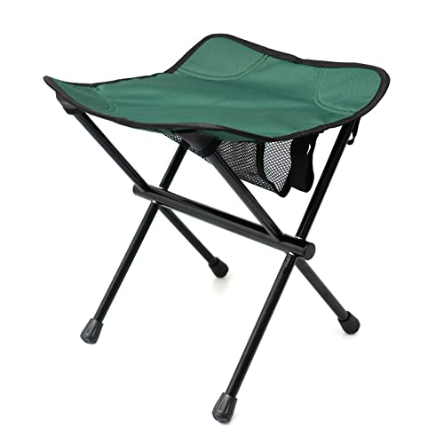 bnsggl Ultraleichter Tragbarer Zusammenklappbarer Campinghocker Für Outdoor Angeltouren Rucksackreisen Reisen Kleine Hocker Mit Flaschenhalter