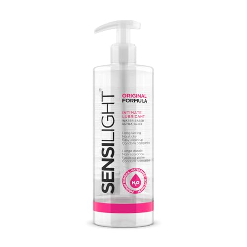 INTIMELINE | Sensilight Original Formula – Gleitgel auf Wasserbasis, Gleit- und Feuchthaltewirkung, 500 ml