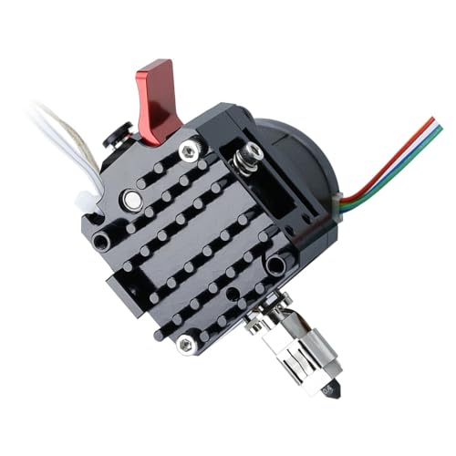 Mllepjdh Verbessertes M6-Extruder Kit Ganzmetall Extruder Mit Motor 3510 24-V Lüfter Für 3D Drucker CR10/CR10S/Ender3-Modelle Druck Verschiedener Materialien