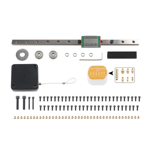 Kangtm Heat Set Insert Press Tool Stealth Press Kit Insert Nut Embedded Kit M2 M3 M6 M8 für 3D-Druck Ersatzzubehör Kein Lötkolben