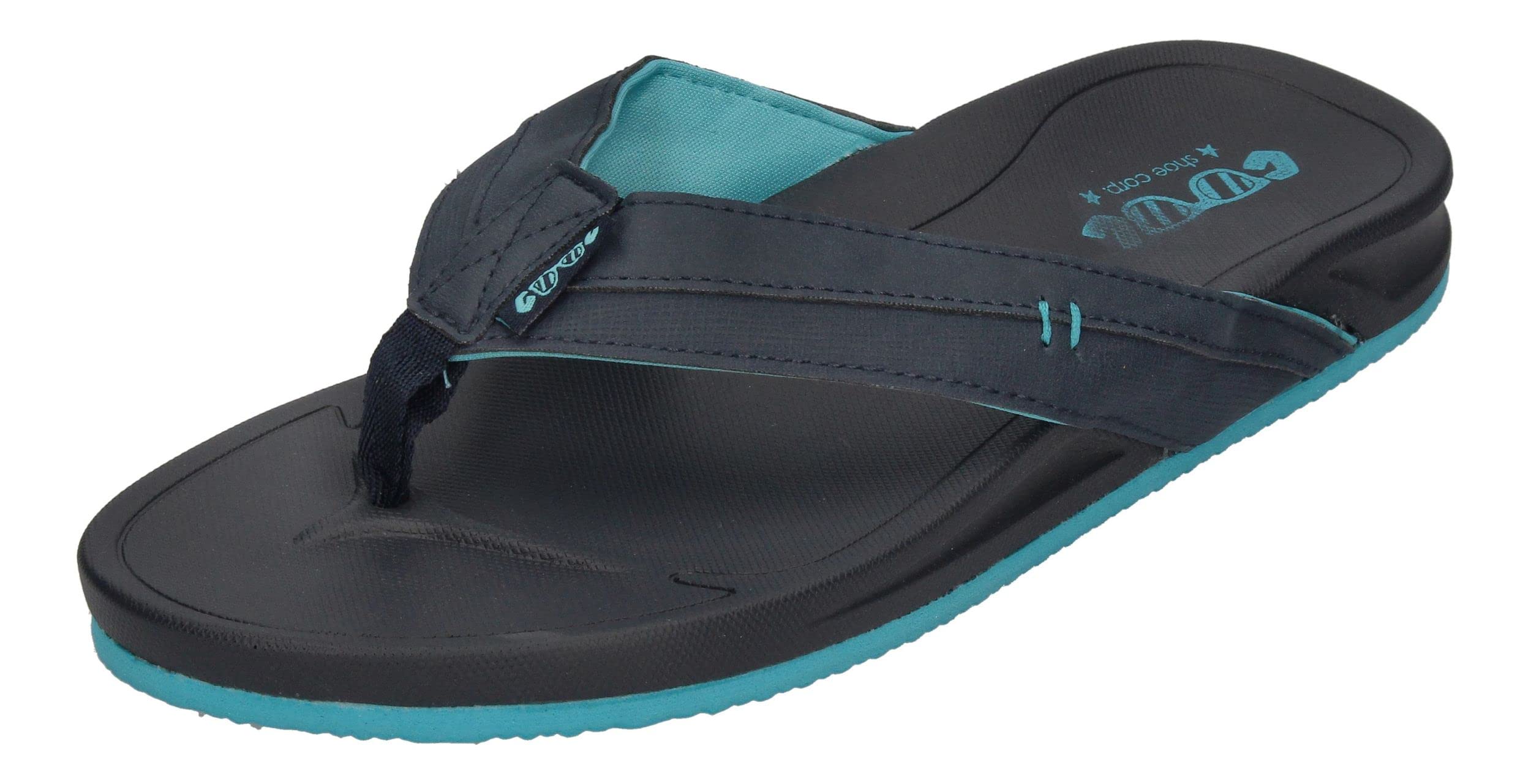 COOL shoe corp. Herren Swap Flip-Flops, Denim, 46 EU