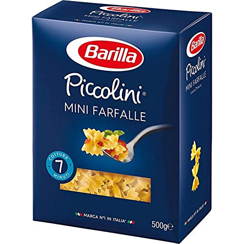 Barilla Pasta Mini Farfalle Barilla Piccolini 500G (6er-Set)