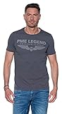 PME Legend Herren T-Shirt Ptss000501 Blackened Pearl M