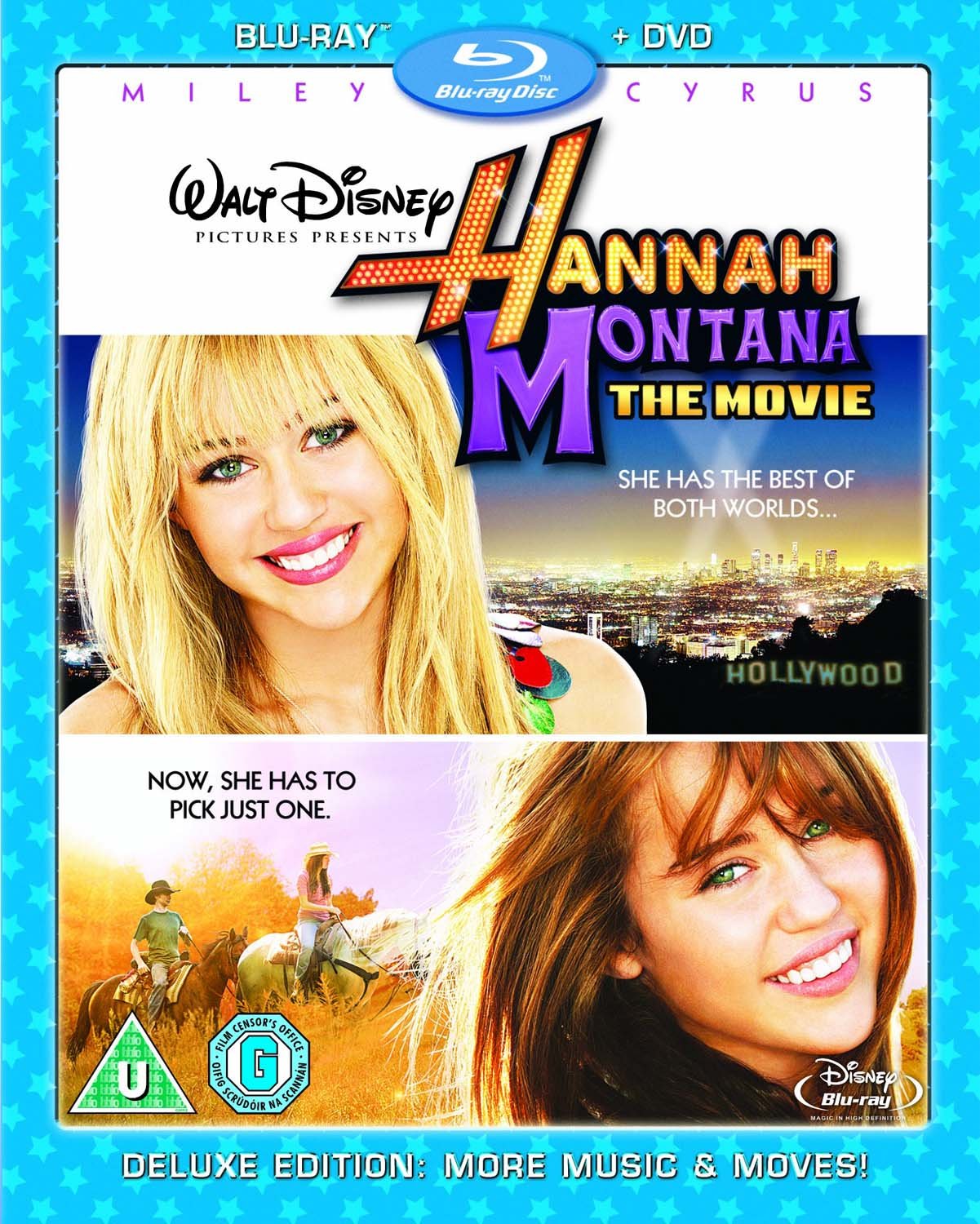 Hannah Montana The Movie BD COMBI Ret [Blu-ray] [UK Import]