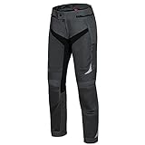 IXS Trigonis-Air Motorrad Textilhose, dunkelgrau/schwarz, L