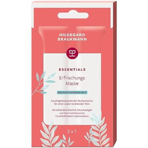 HILDEGARD BRAUKMANN Essentials Erfrischungs Maske, 12x14 ml