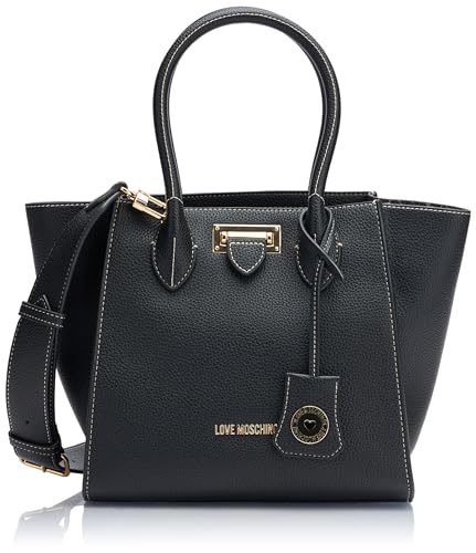 Love Moschino Damen JC4109PP1I BORSA A Mano, Schwarz