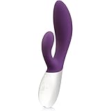 LELO INA WAVE 2 Rabbit-Vibro für den G-Punkt Purple mit Wavemotion-Technologie und 12 Vibrationseinstellungen