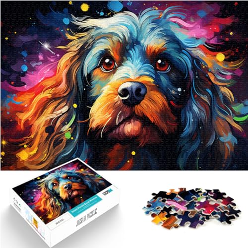 Puzzlespiele, farbenfrohe Cocapo-Puzzles 1000 für Erwachsene, 1000 Teile, Holzpuzzle, Spaß für Aktivitäten zu Hause, Geburtstagsgeschenk, Reisegeschenke, 1000 Teile (50 x 75 cm)