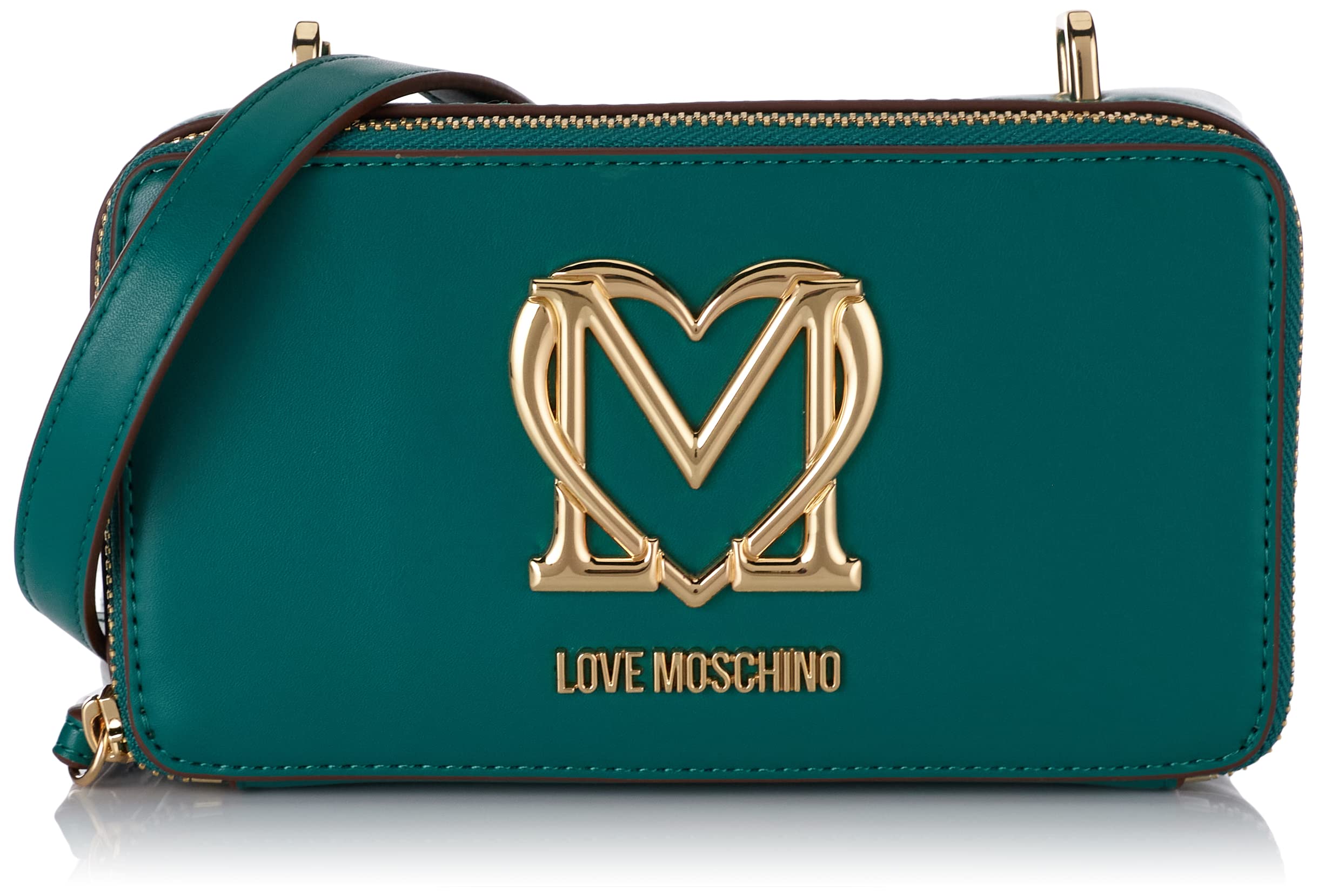 Love Moschino Damen Jc4411pp0fkq0850 Umhängetasche, grün, Einheitsgröße