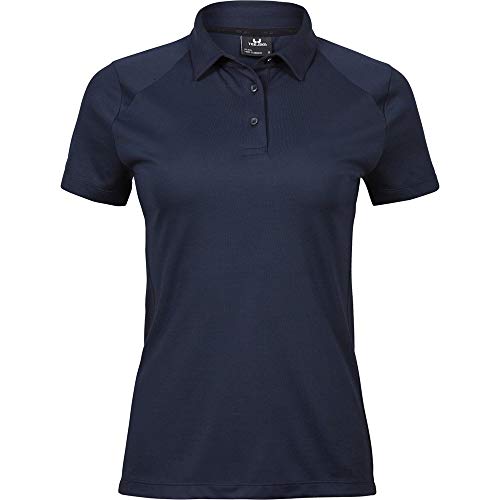 Damen Luxury Sport Polo, Leicht taillierte Passform