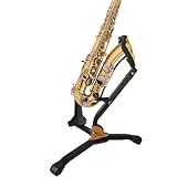 Tenorsaxophonständer Zusammenklappbarer Saxophonständer Ersatz Verstellbarer Saxophonhalter Dreieckiger Basis