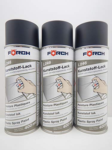 Förch Kunststoff Lack L246 Spray SPRAYDOSE KUNSTSTOFFLACK ANTHRAZIT 400ml (6)