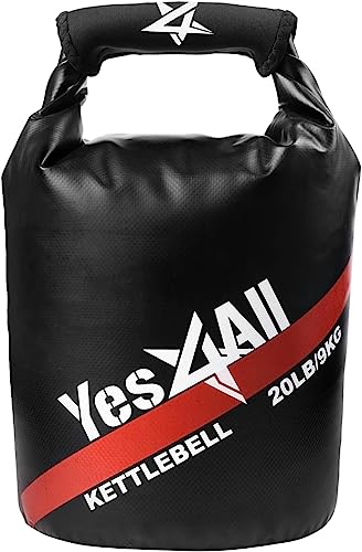 Yes4All Sandsack-Kugelhantel, robuste Sandsäcke für Fitness, Konditionierung, MMA und Kampfsport (Sand nicht im Lieferumfang enthalten)