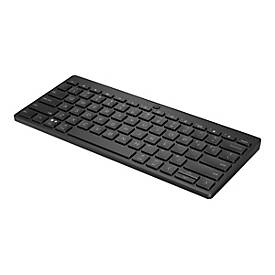 HP 350 Compact Multi-Device - Tastatur - kabellos - Bluetooth 5.2 - Deutsch - Schwarz