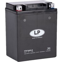 Landport Sla Ytx14Ah-4 Motorradbatterie, 12 V 14 Ah