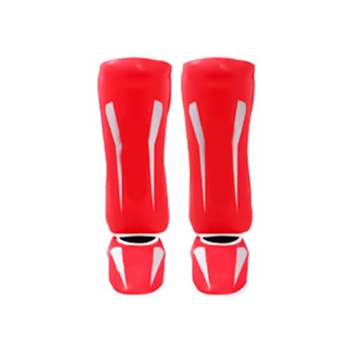 Mllepjdh Martial Art Kicking Sparring Training Protections Guards Shin Guards Kickboxing Muay Thai Leg Insteps Protections Pad