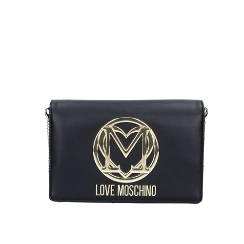 Love Moschino Damen Jc4038pp1gld000 Umhängetasche, Schwarz