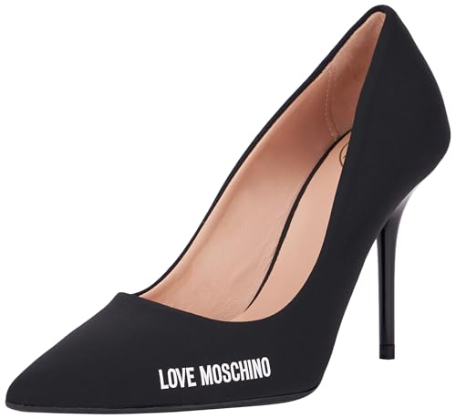 Love Moschino Damen Ja10089g1lim0000 Absatz, Schwarz, 43 EU