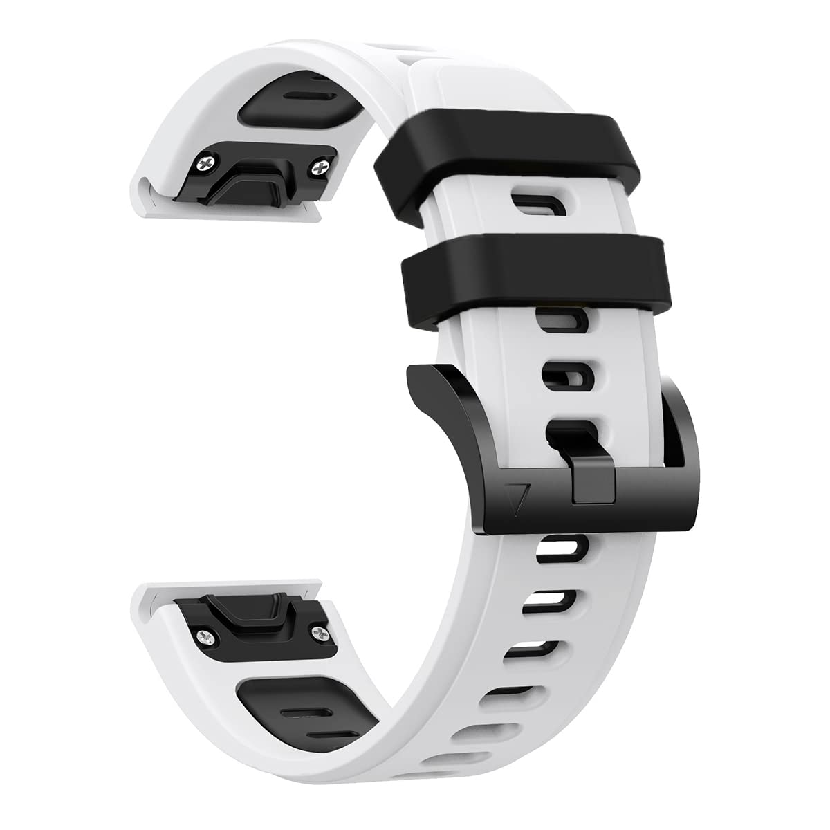 OPKDE 22 x 26 mm Smartwatch-Herrenarmband für Garmin Fenix 7, 7X, 6, 6X, Pro, 5X, 5 Plus, Epix, Schnellverschluss, offizielles Silikon-Armband, 26mm Fenix 7X 5X 6X, Achat