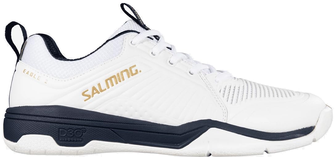 Salming Eagle 2 Indoor Handballschuhe Hallenschuhe weiß1234050-0732 (Weiß, EU Schuhgrößensystem, Erwachsene, Numerisch, M, 40 2/3)