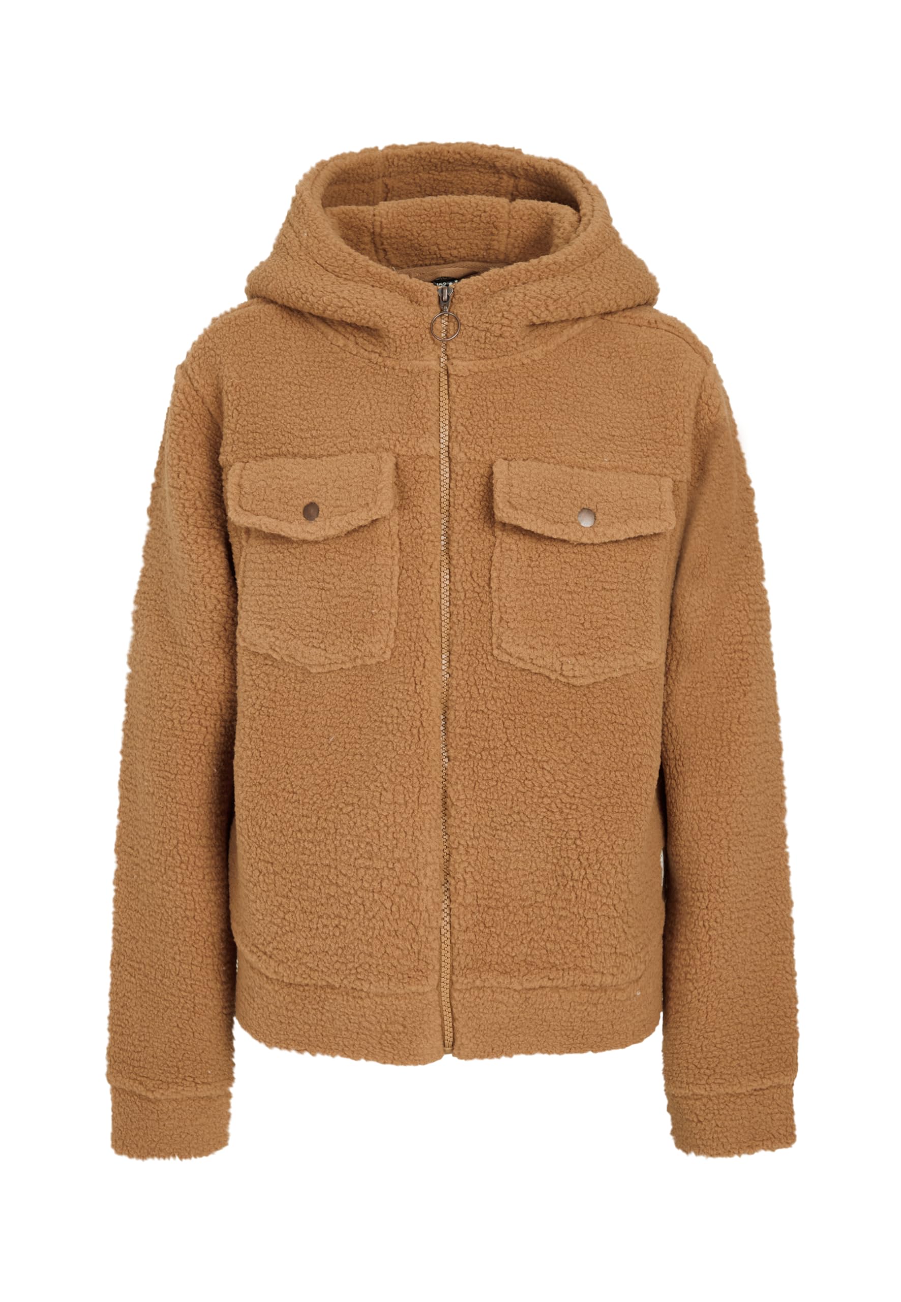 Protest Girls Kapuzenpullover Mit Durchgehendem Reißverschluss PRTMICKY JR Fudgecamel 164