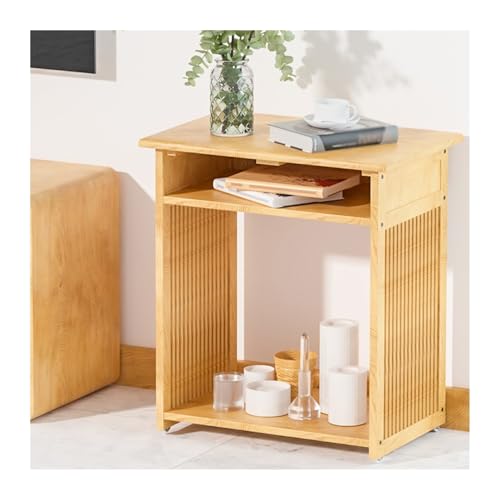 FUHAI-666 Kehrmaschine Organizer Wohnzimmer Sofa Seite Kehrmaschine Roboter Regal Wasser Dispenser Rack Luftreiniger Lagerung Schrank Fisch Tank Regal(Original Color,S)