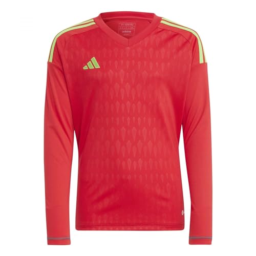 adidas Unisex Kids Jersey (Long Sleeve) Tiro 23 Competition Long Sleeve Goalkeeper Jersey, Team Colleg Red, HK7690, 116