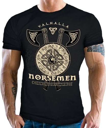 T-Shirt für Wikinger Nordmann Keltic Fans: Norsemen